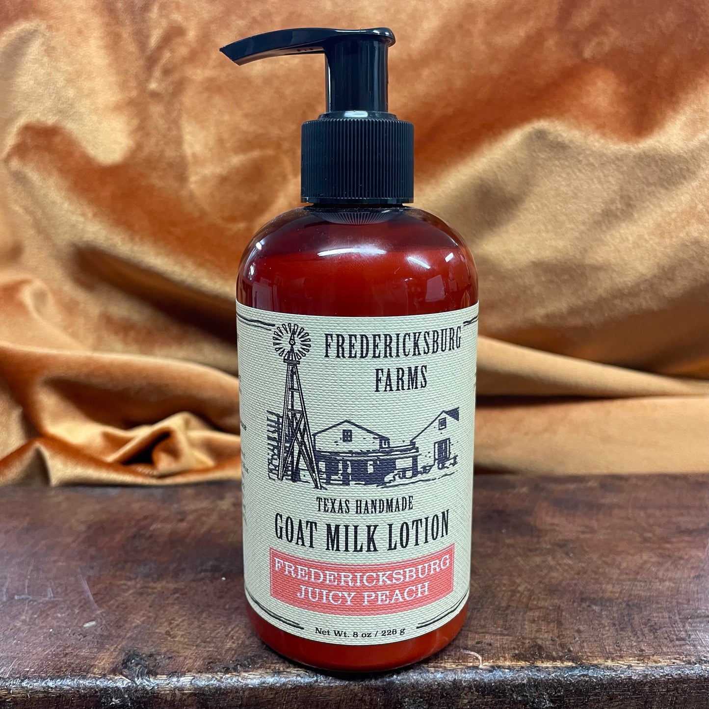 "Fredericksburg Juicy Peach" Lotion -Fredericksburg Farms