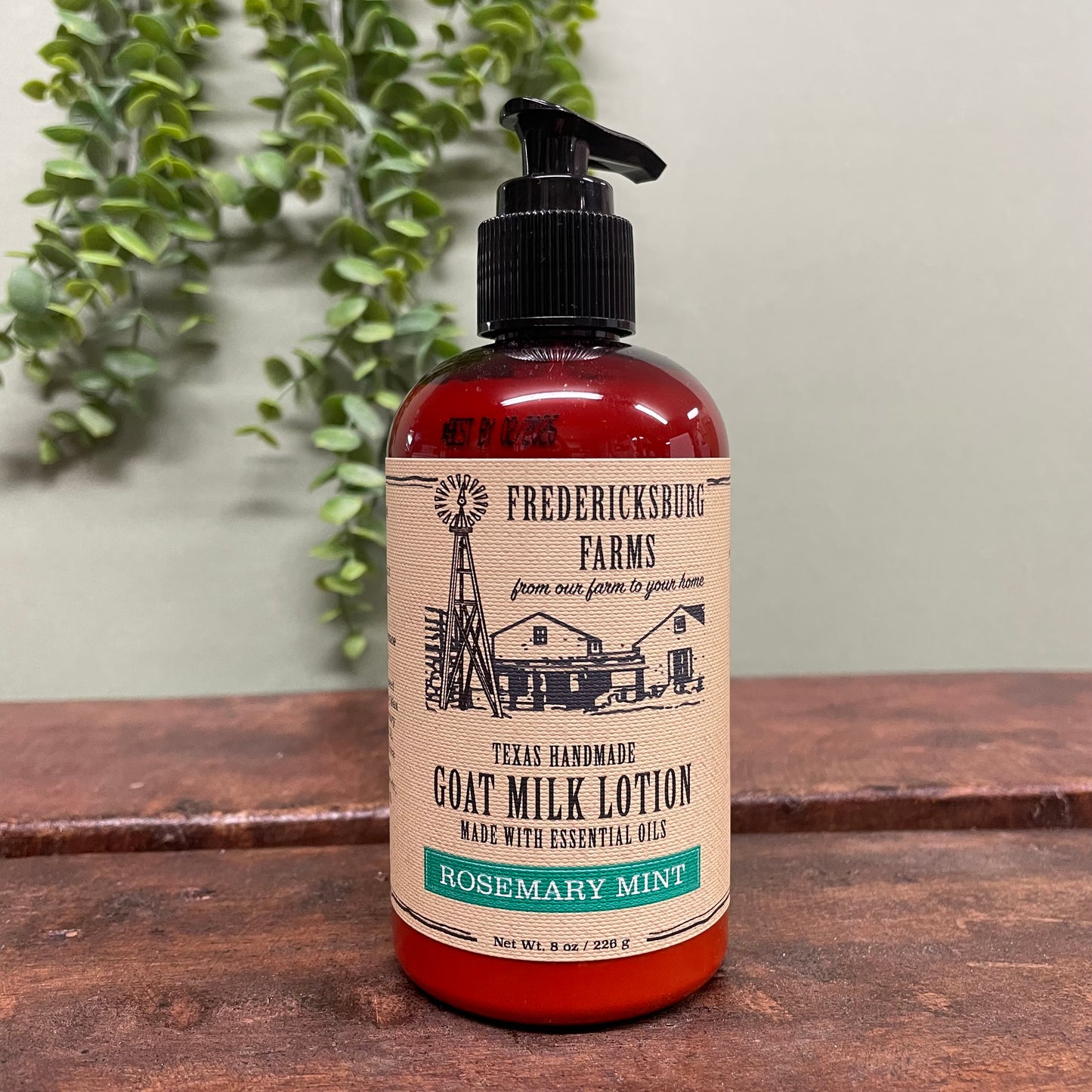 "Rosemary Mint" Lotion -Fredericksburg Farms
