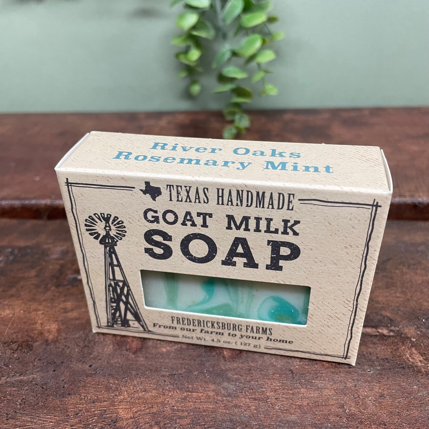"Rosemary & Mint" Bar Soap -Fredericksburg Farms