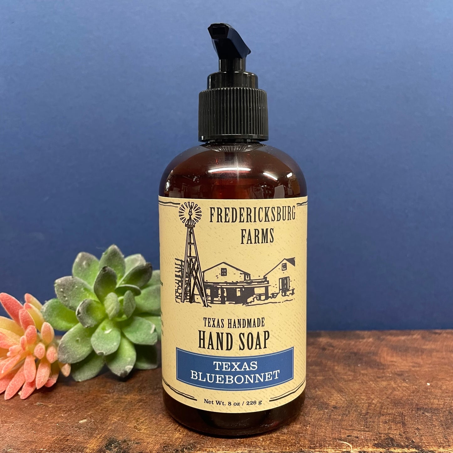 "Texas Bluebonnet" Hand Soap -Fredericksburg Farms