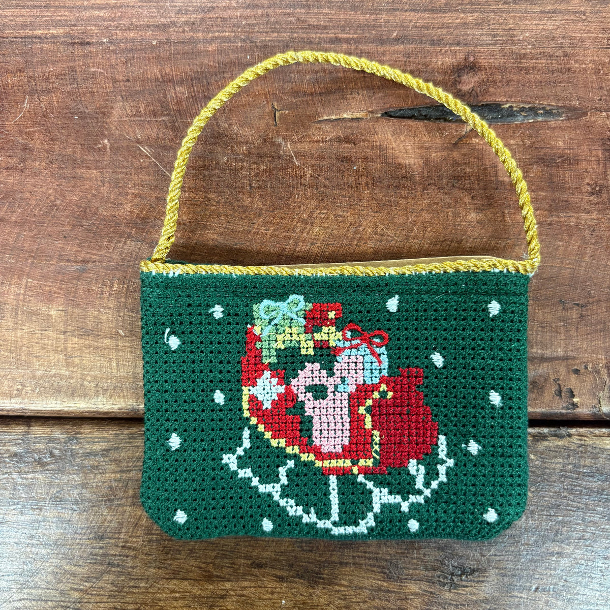 Sleigh Gift Card Pouch - Mud Pie
