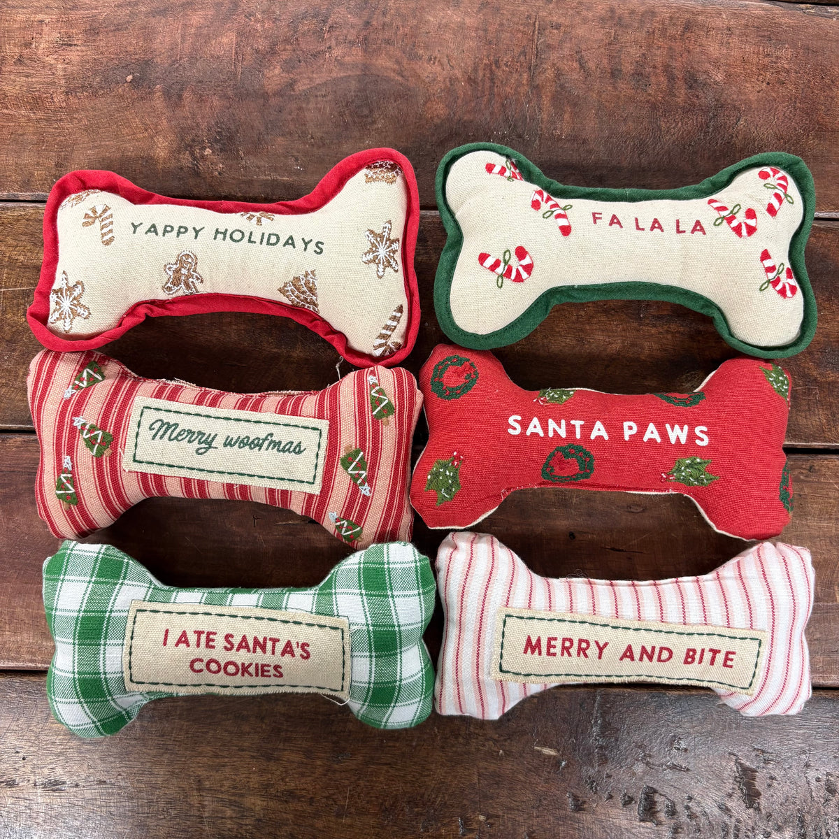 Christmas Dog Bones - Mud Pie