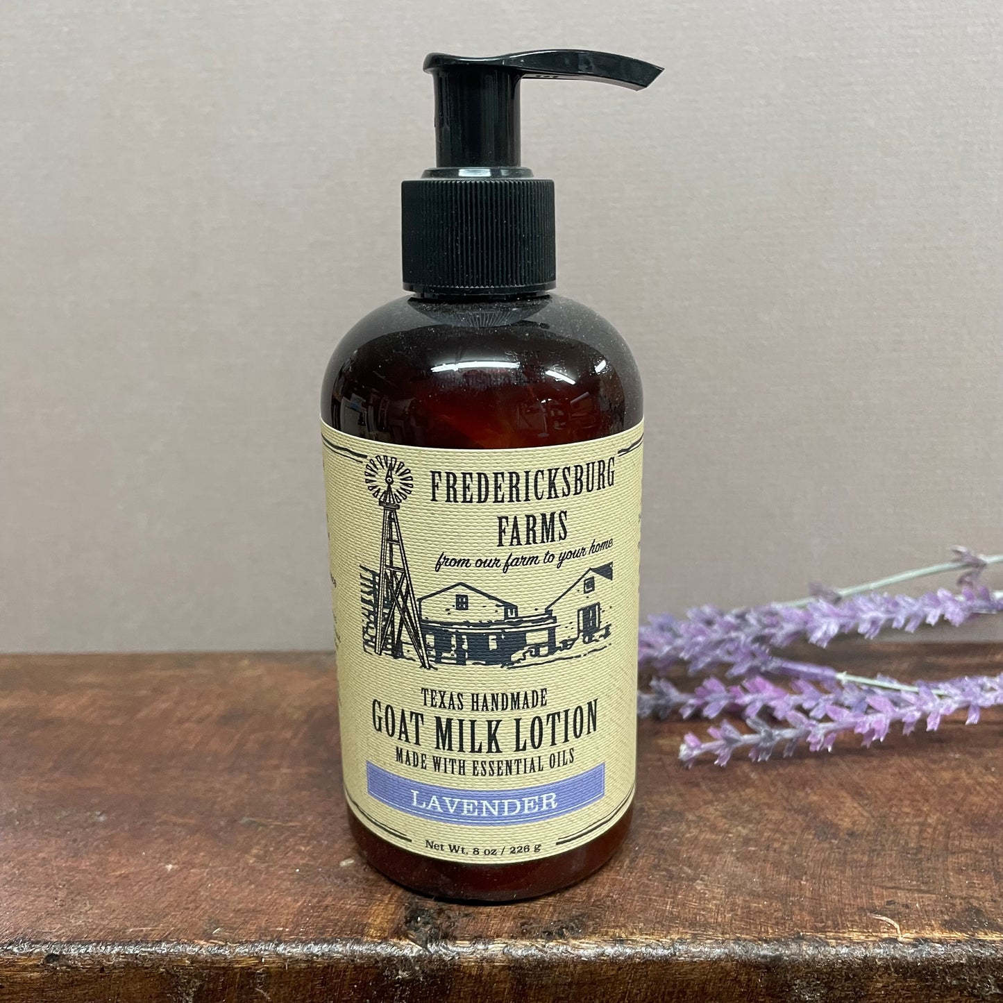 "Lavender" Lotion -Fredericksburg Farms