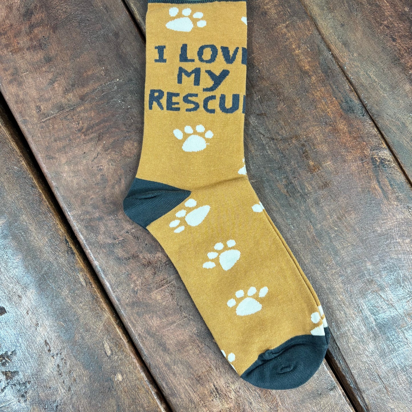 Love My Rescue Socks - Primitives By Kathy