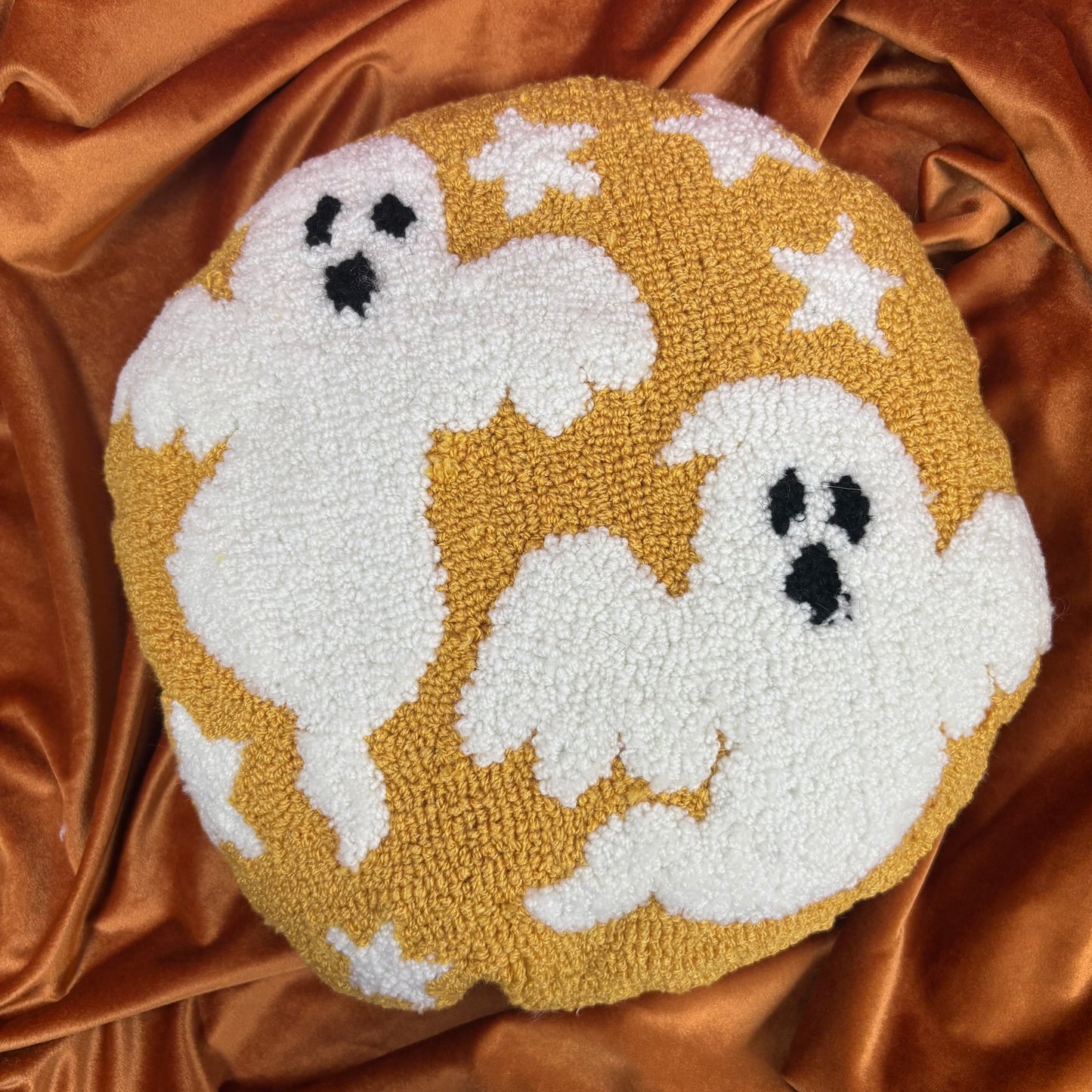 Ghost Duo Hooked Shaped Pillow - C and F Home