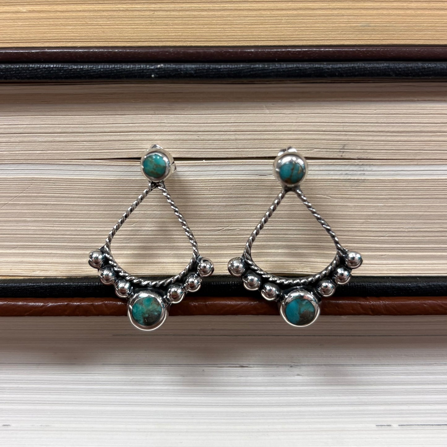 Teardrop Multi Ball Post Earrings - Boho Sol