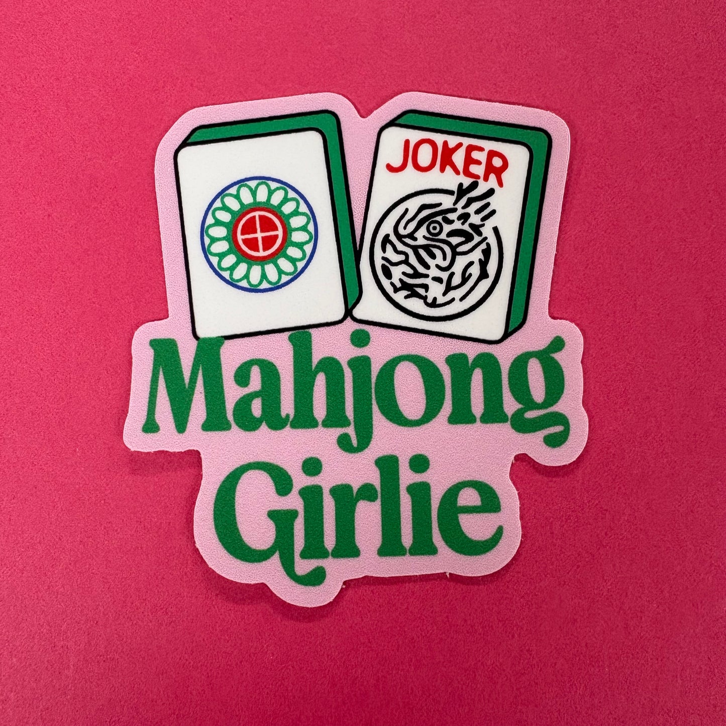 Mahjong Girlie Sticker - Big Moods