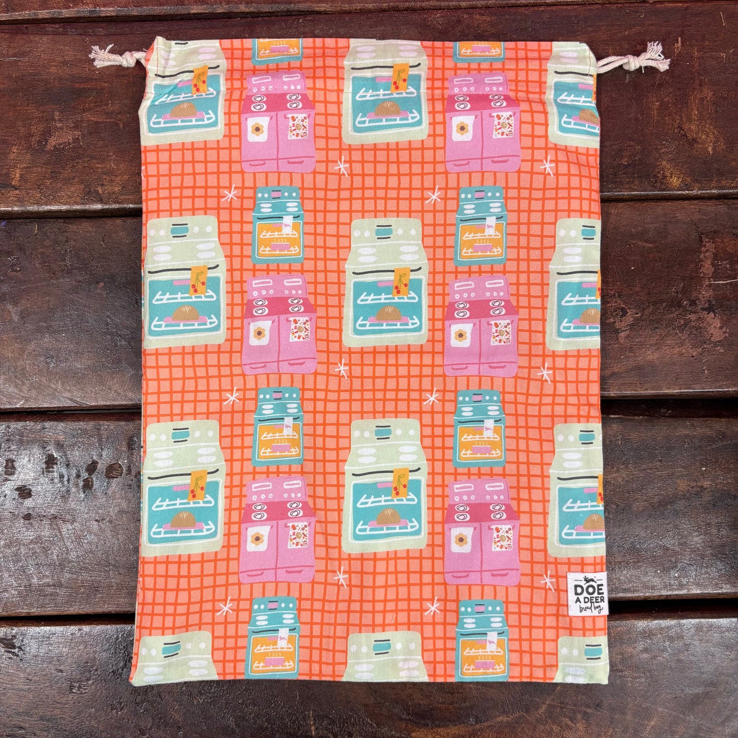 Vintage Ovens Bread Bag - Doe A Deer