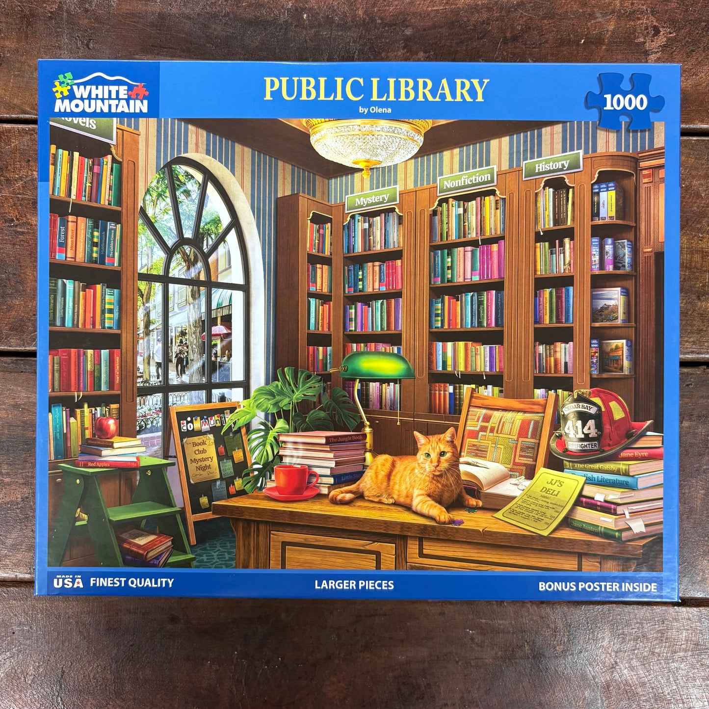 Public Library Puzzle - White Mountain
