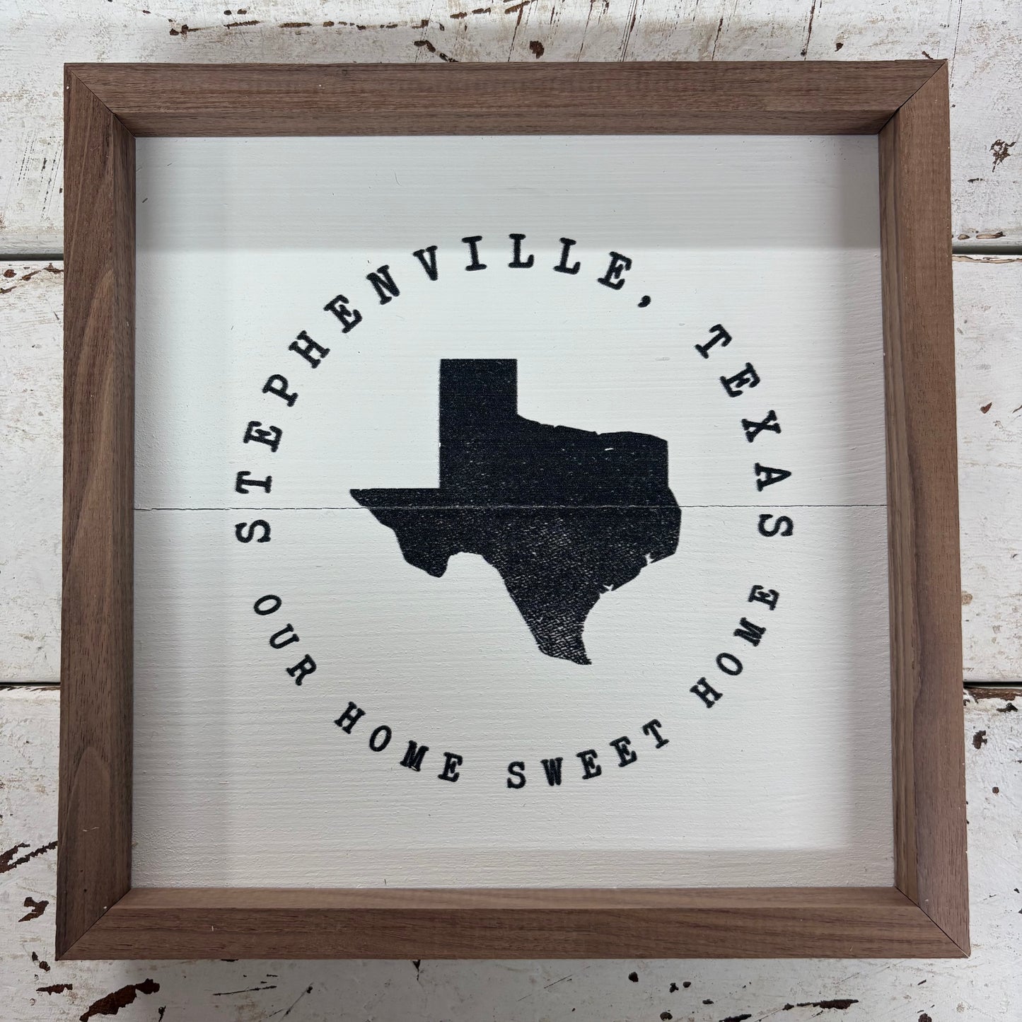 Home Sweet Home Round Sign - Kendrick Home