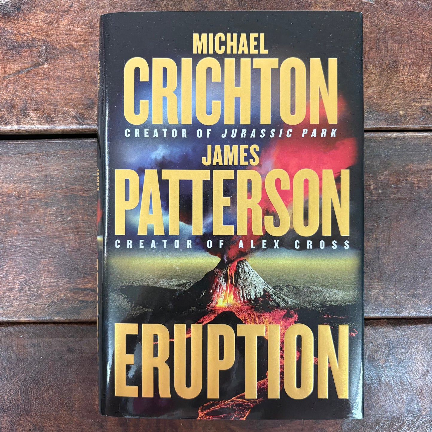 Eruption - Michael Crichton and James Patterson - BKBY