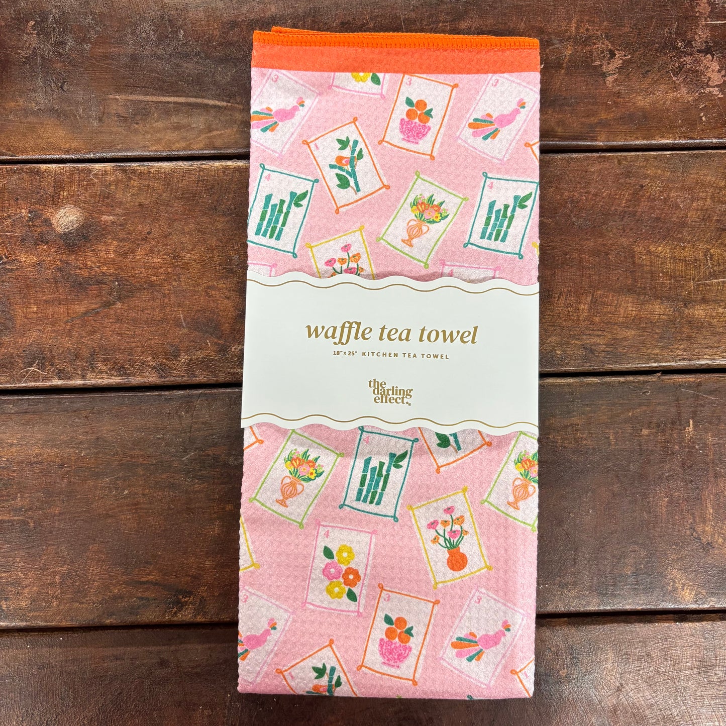 Mahjong Waffle Towel - The Darling Effect