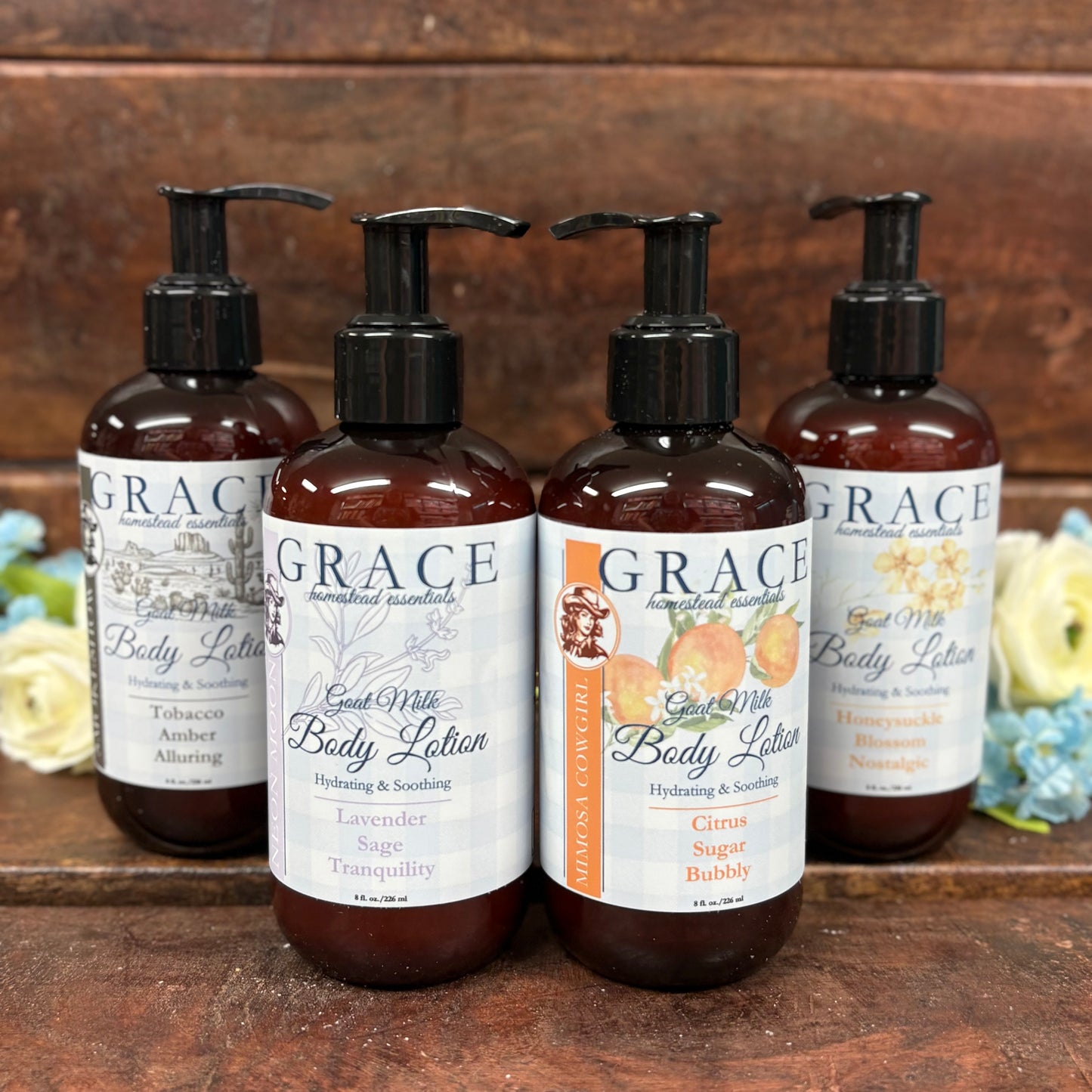 Grace Goat Milk Lotions - Grit
