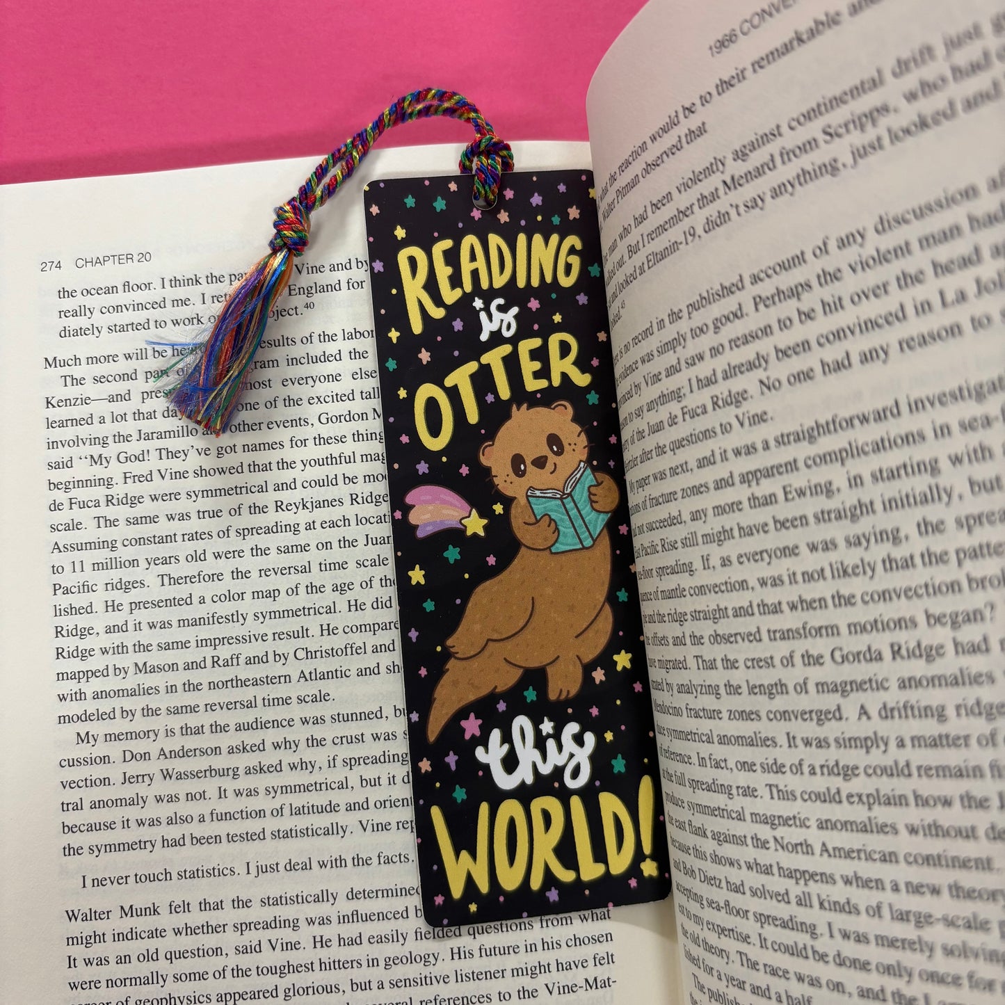 Reading Is Otter This World Bookmark - Turtle's Soup