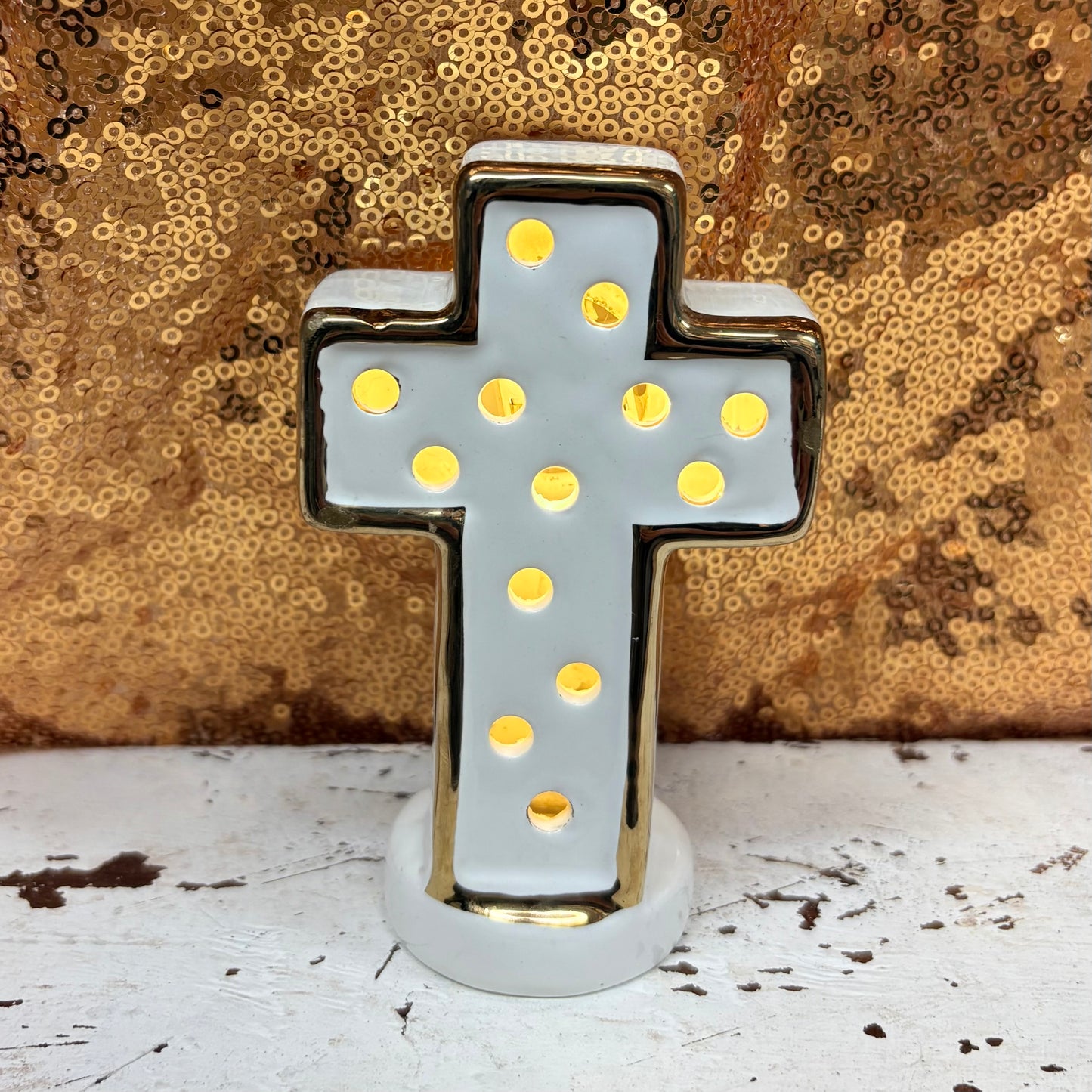 Light Up Cross Sitter - Mud Pie