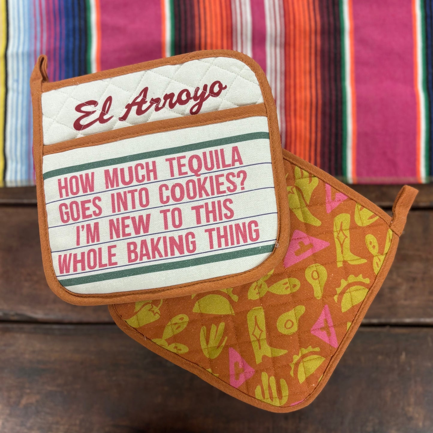 How Much Tequila Pot Holder - El Arroyo