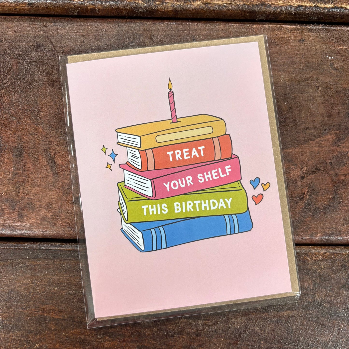 Treat Your Shelf Greeting Card - Brittany Paige