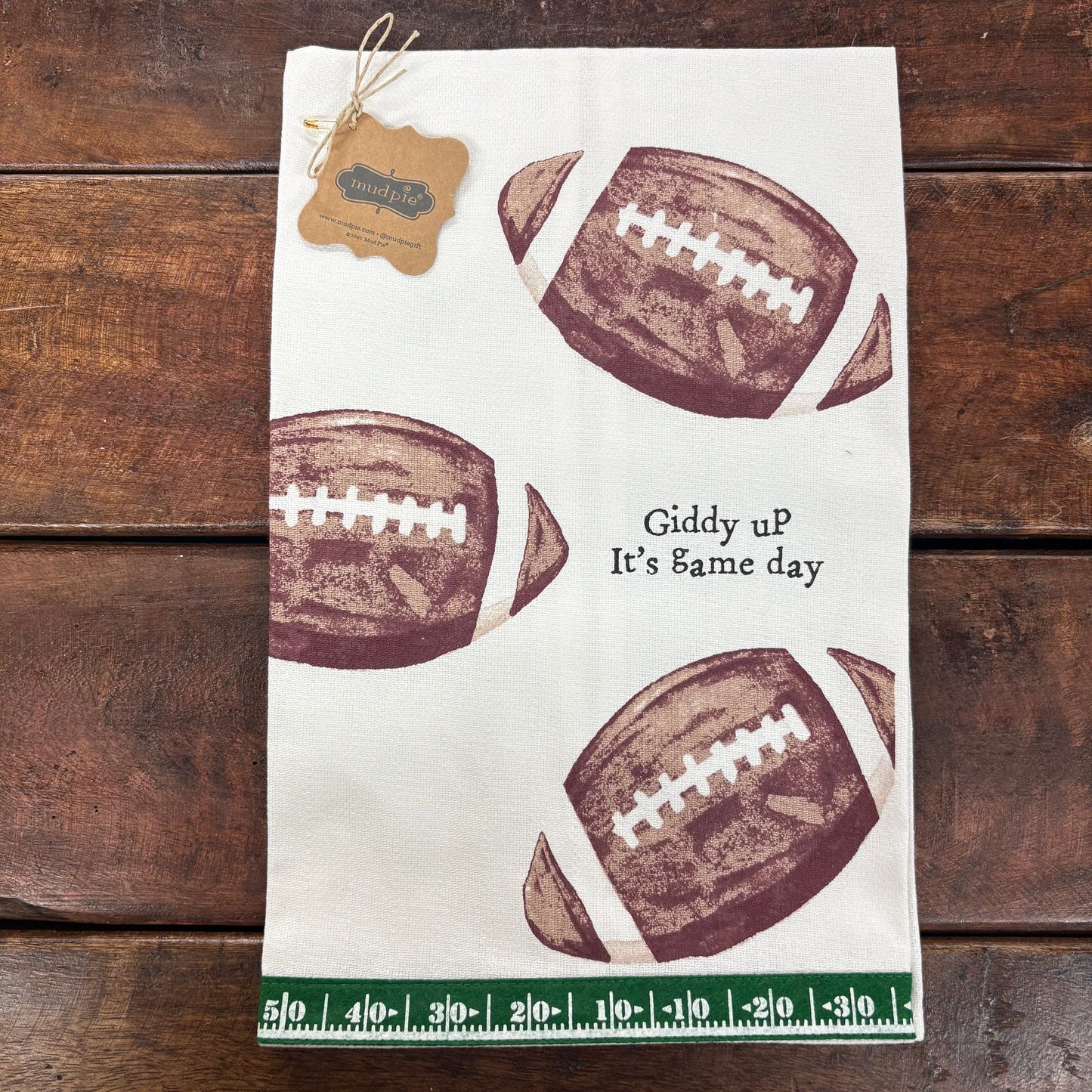 Giddy Up Tailgate Towel - Mud Pie