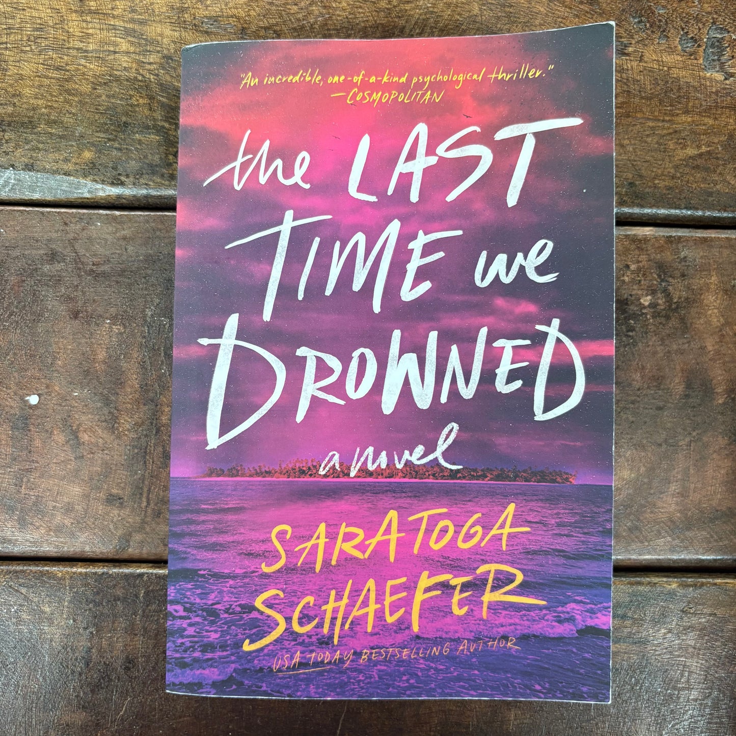 Last Time We Drowned - Saratoga Schaefer - AZB