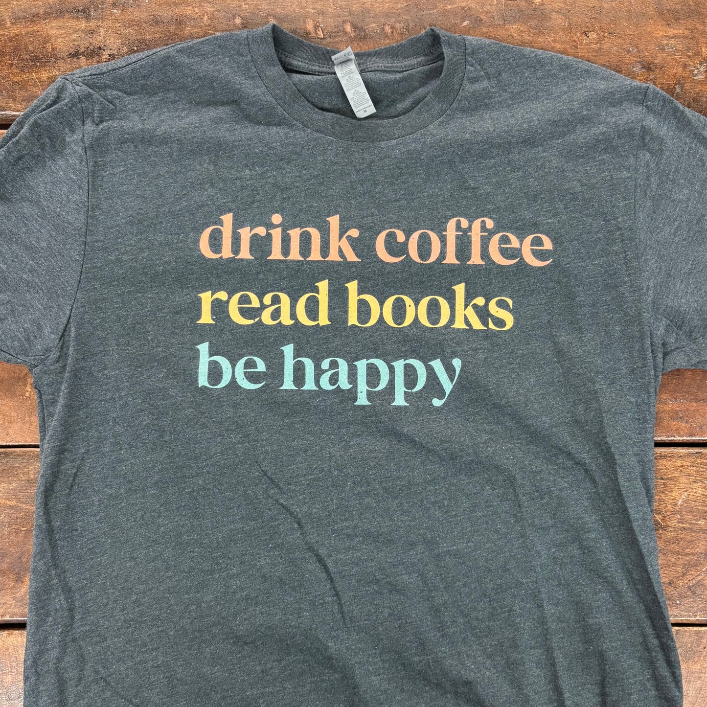 Drink Coffee Read Books Tee - Way Down South