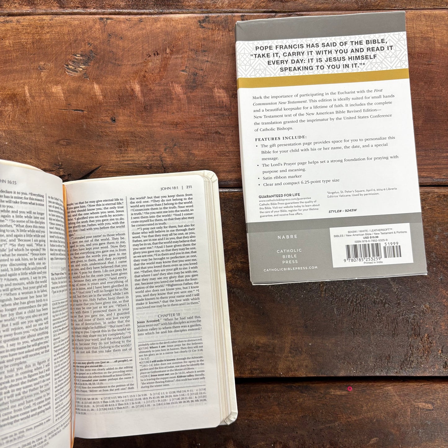 My First Communion Bible - Harper Collins