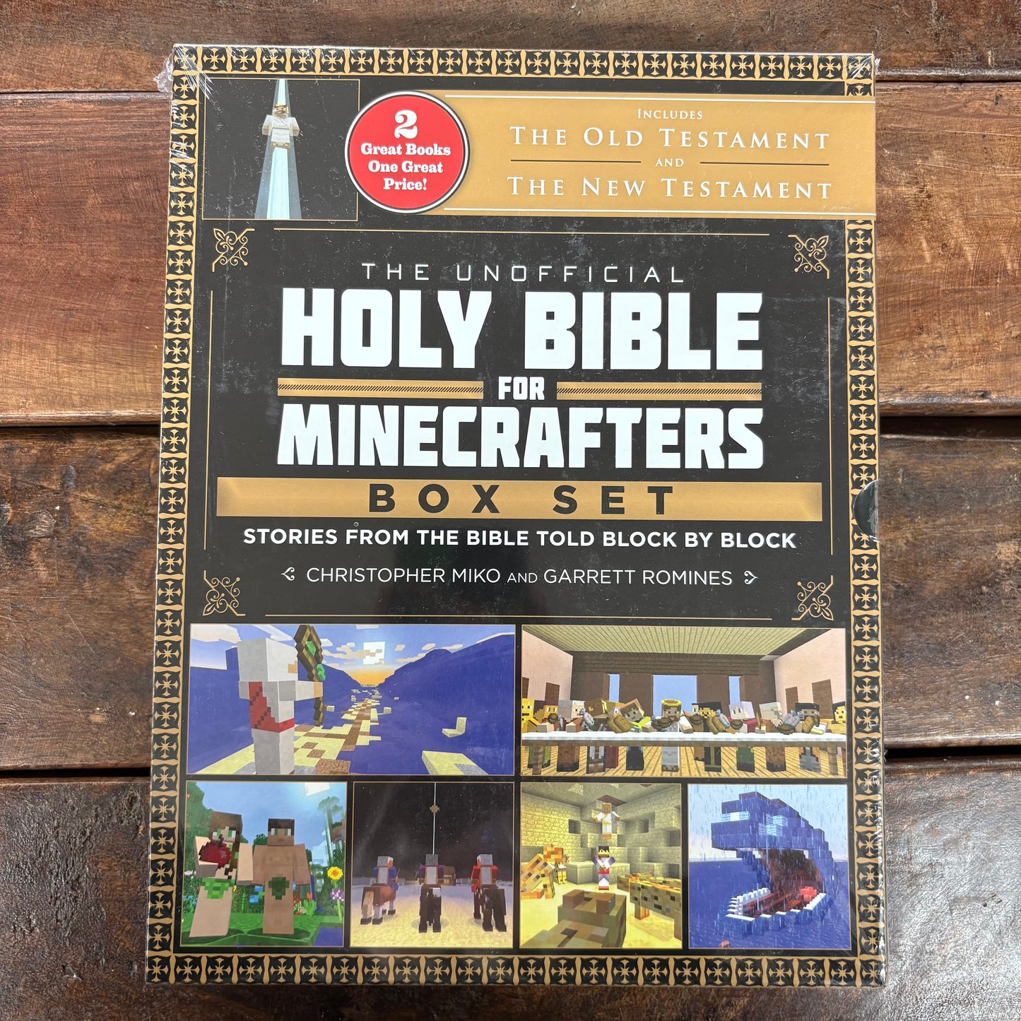 Unofficial Holy Bible For Minecrafters Box Set - Simon and Schuster