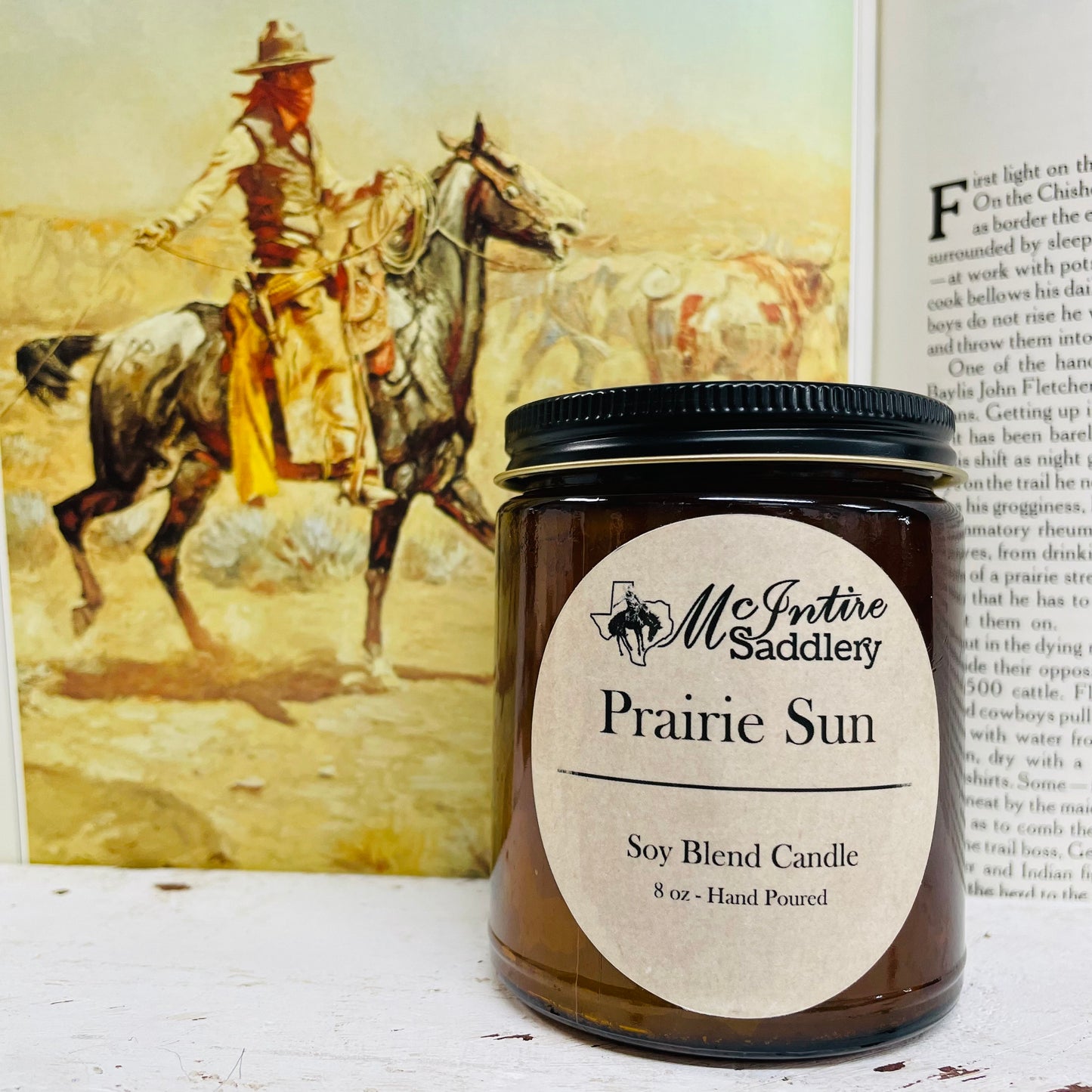 Prairie Sun Candle - McIntire Saddlery