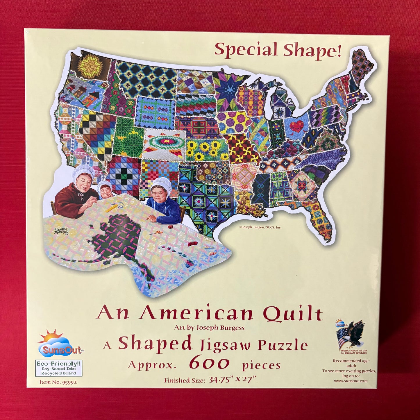 American Quilt Puzzle - Suns Out