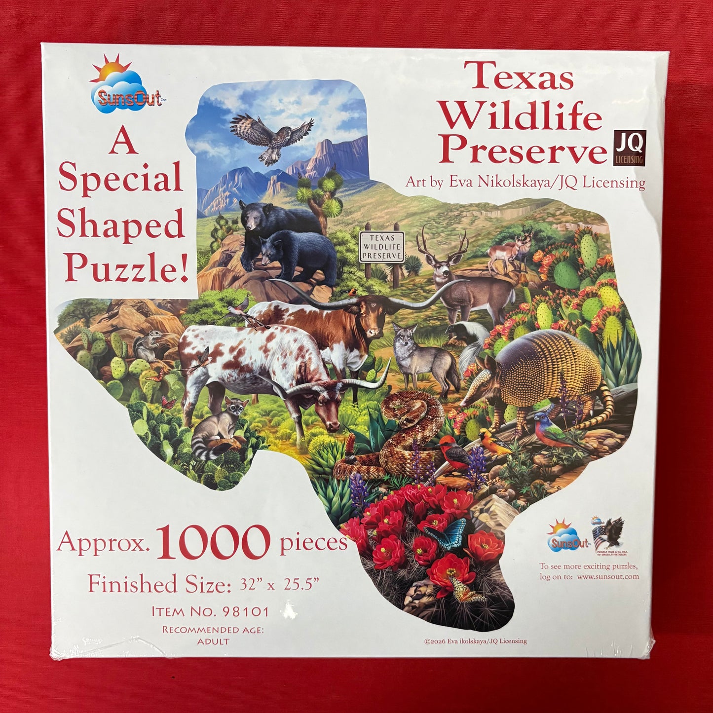 Texas Wildlife Preserve Puzzle - Suns Out
