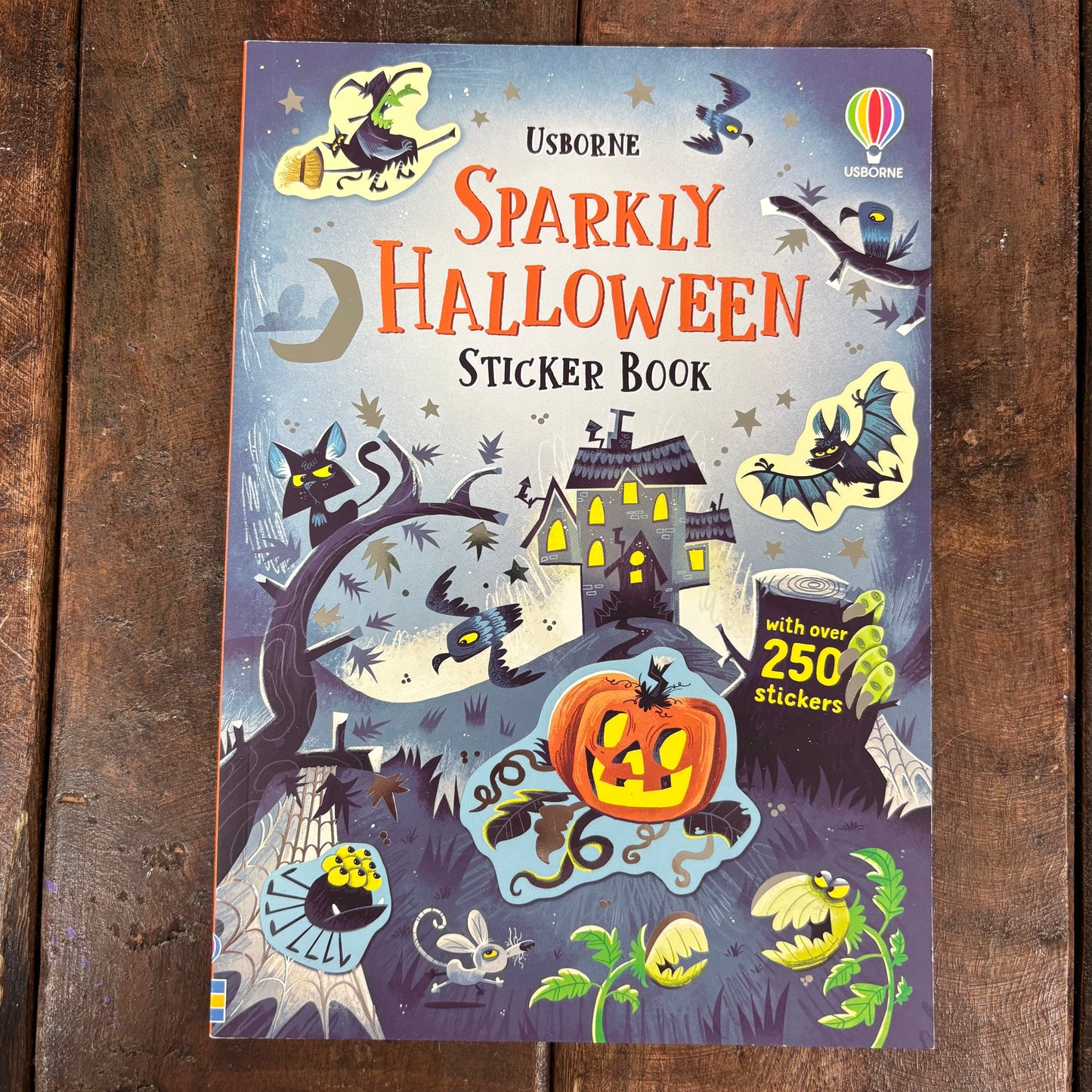 Sparkly Halloween Sticker Book - Harper Collins