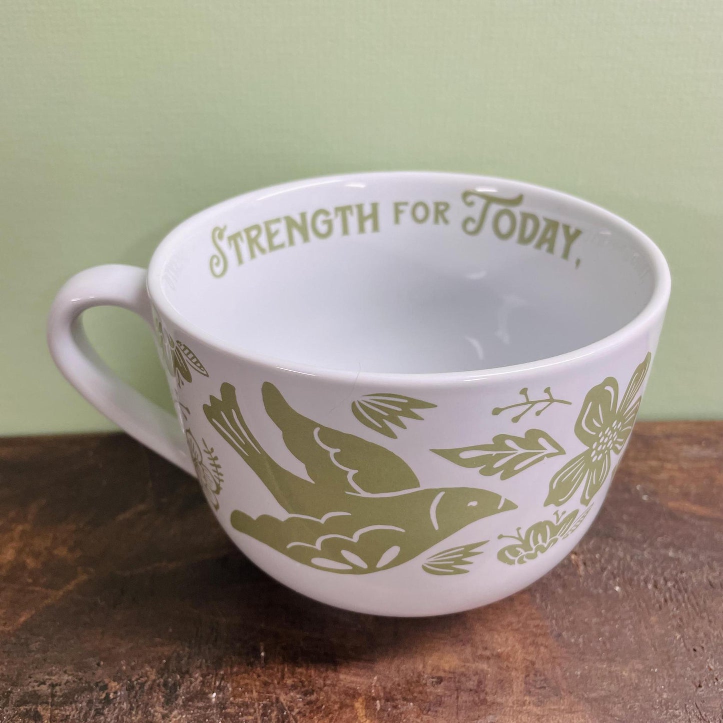 Mug - Strength For Today - Primitives By Kathy