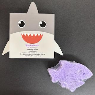 Sammy Shark- Body Wash Buffer- Spongelle
