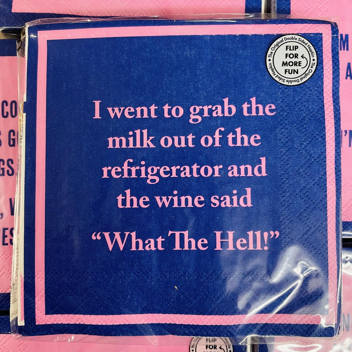 "I'm Not An Alcoholic..." Reversible Napkins - Drinks On Me