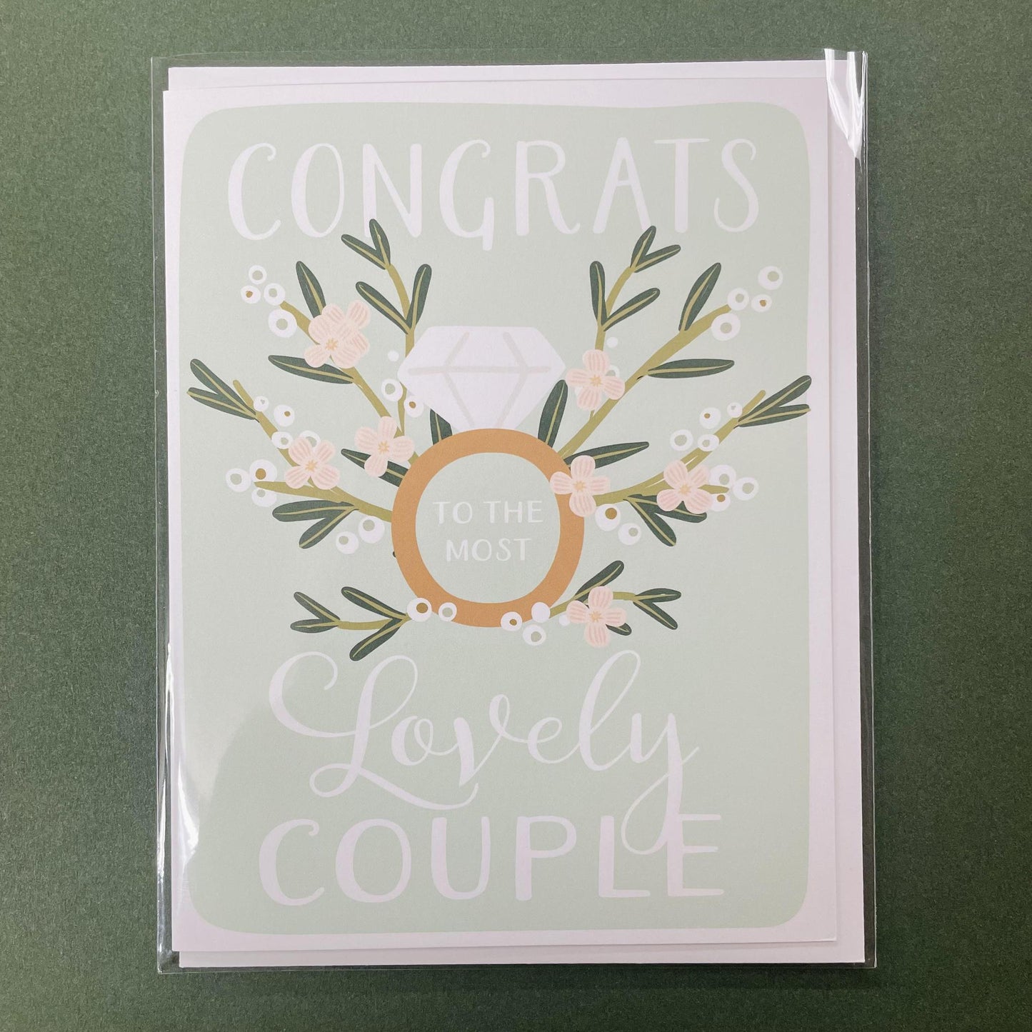 Congrats To The Lovely Couple Card