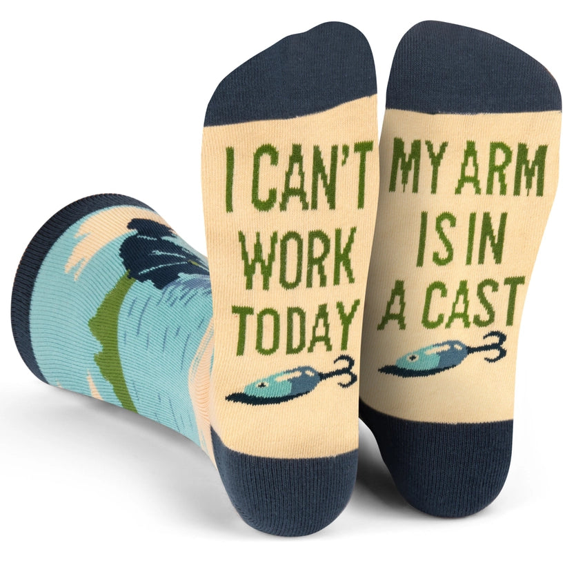 I Can't Work Today Socks - Lavley