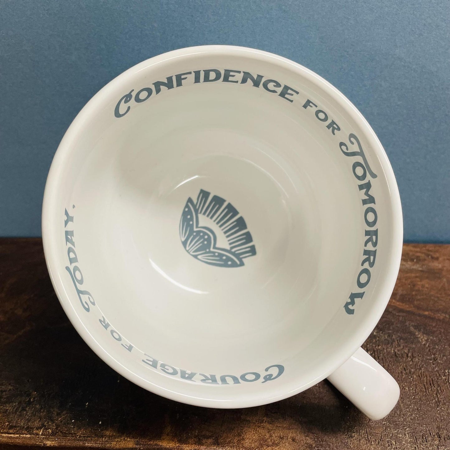 Mug - Courage For Today - Primitives By Kathy