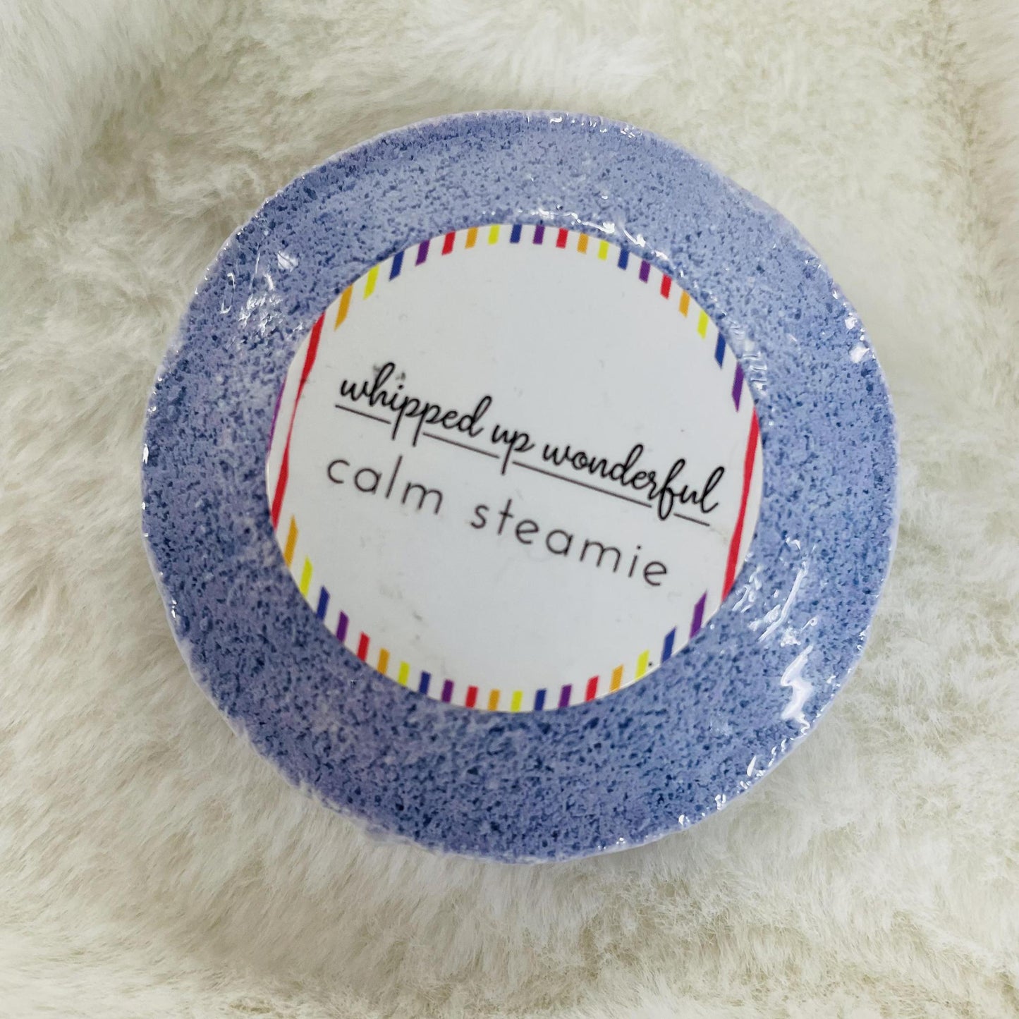 "Calm Steamie" Bath Bomb -Whipped Up Wonderful