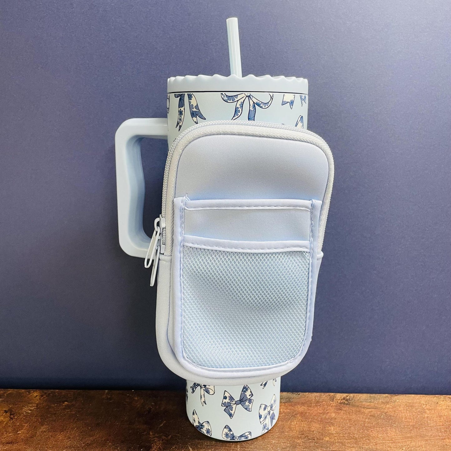 Light Blue Tumbler Backpack - Katydid