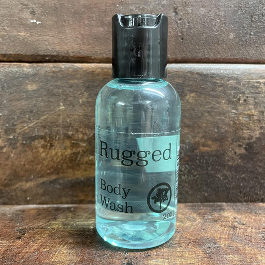 "Rugged" Body Wash 2oz -Simplified