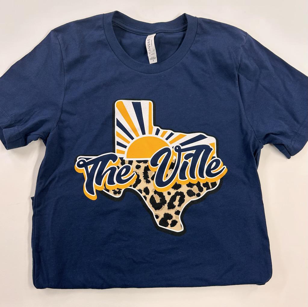 Texas "The Ville"- Spirit T-shirt