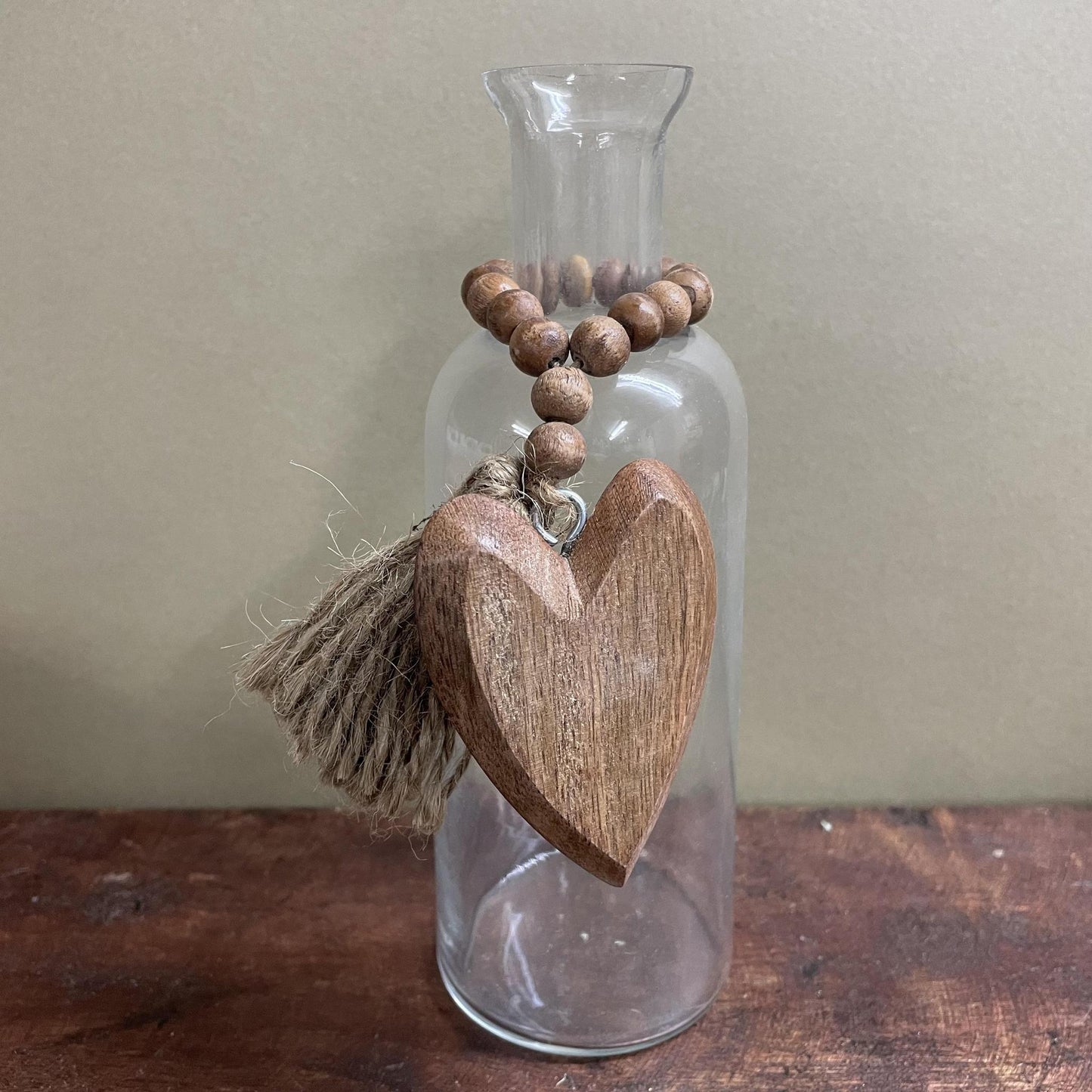 Heart Bud Vase- Mud Pie