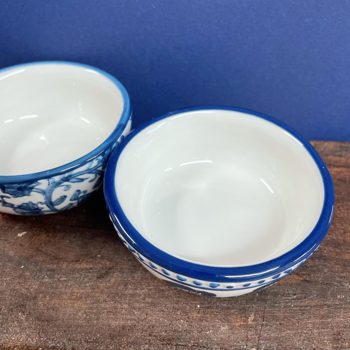 Buti Block Print Tidbit Bowls - Mud Pie