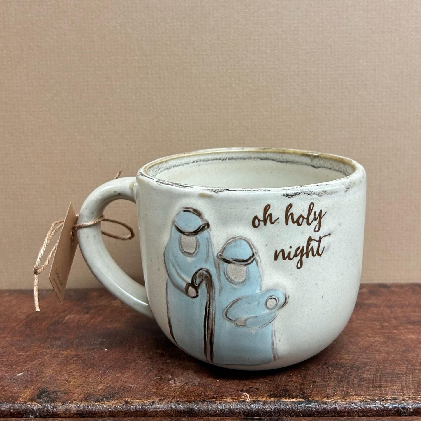 Oh Holy Nativity Church Mug- Christmas Mud Pie