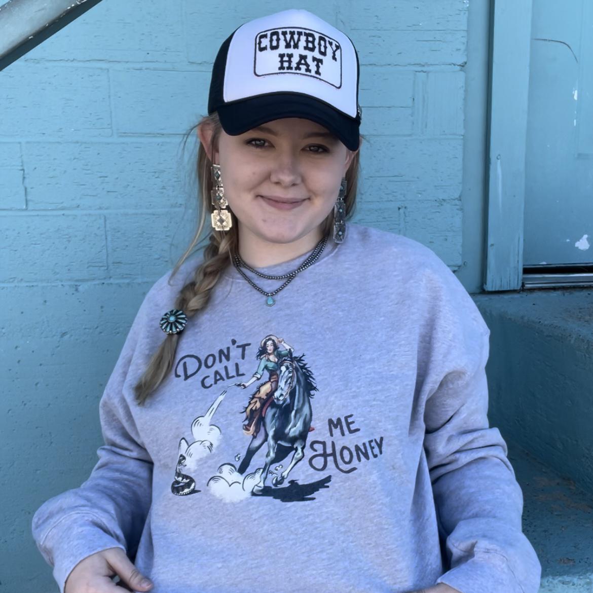 Don't Call Me Honey- Sweatshirt- Deny Designs