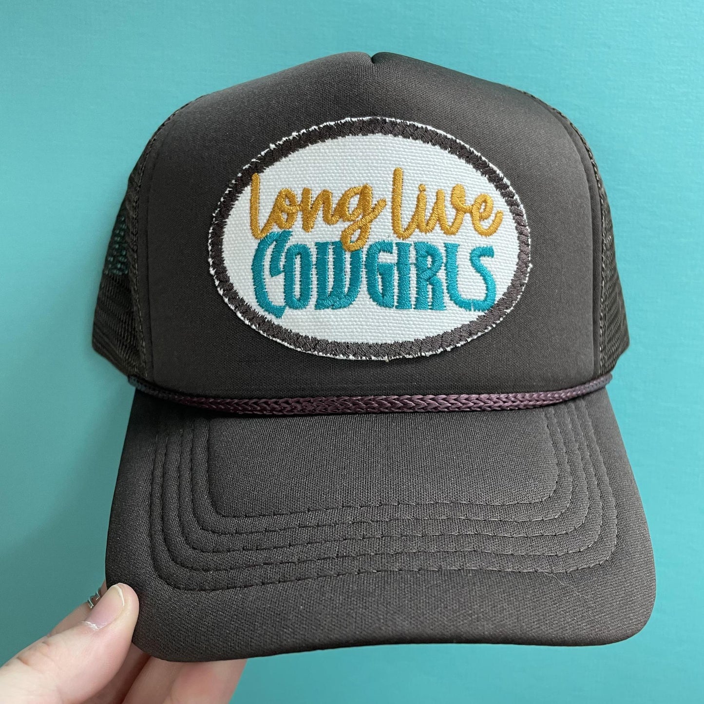Long Live Cowgirls Trucker - Lucky Girl