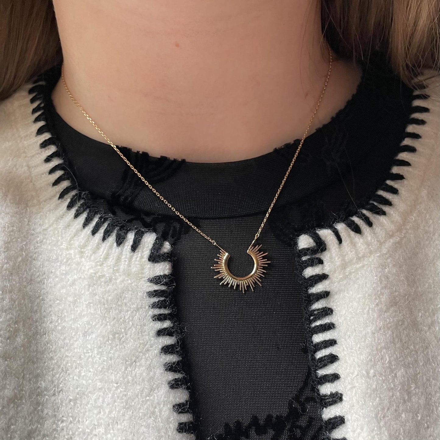 Gold Dipped Sunshine Necklace