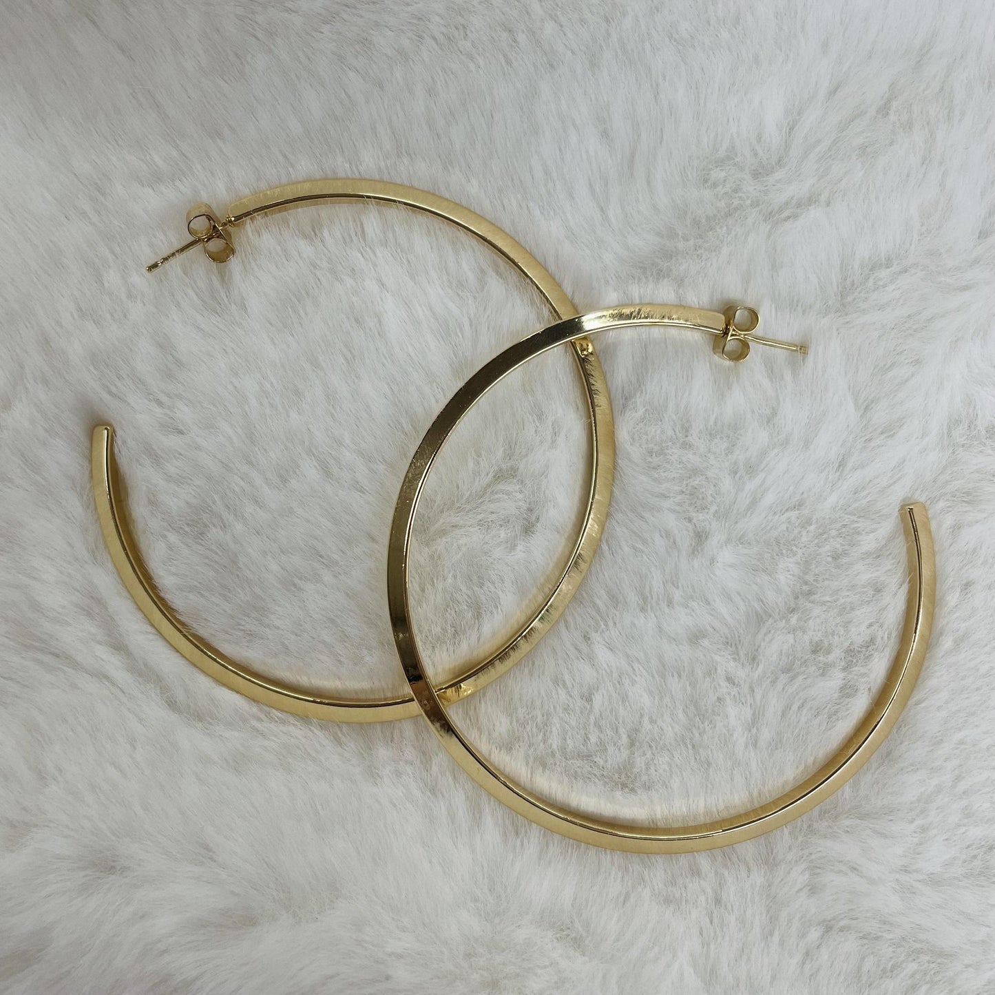Post Hoop Earrings- FC