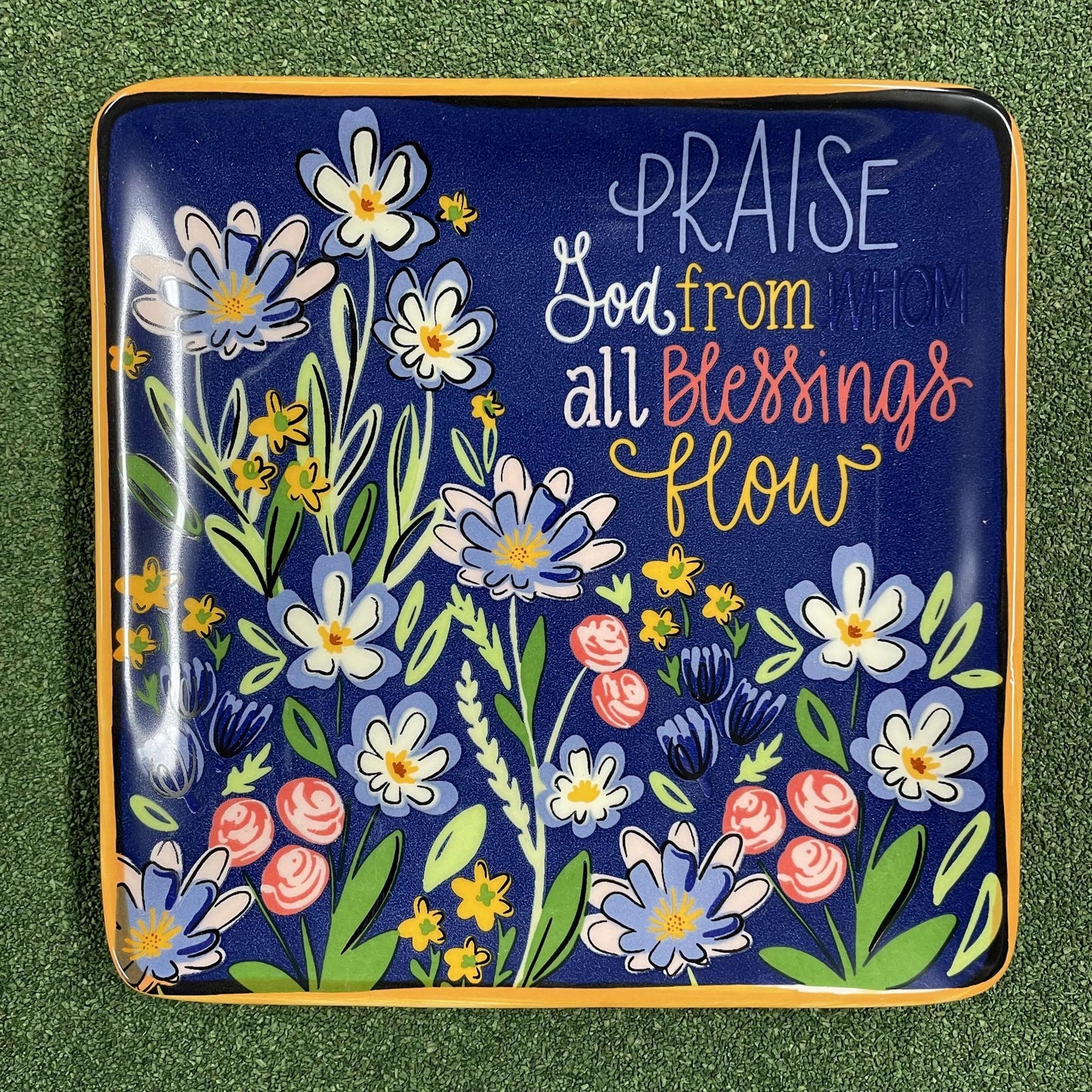 Praise God From Whom Trinket Tray - Glory Haus