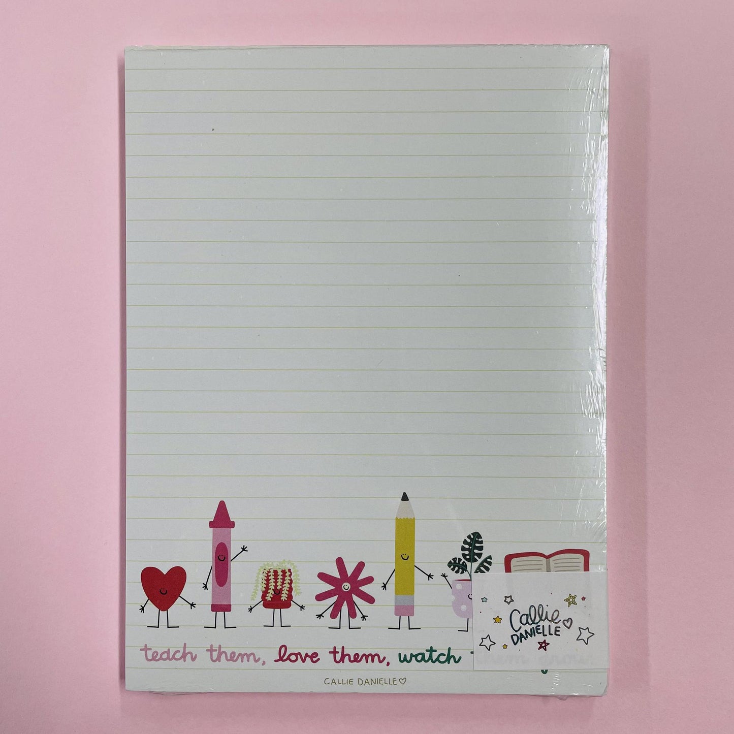 Teach Them, Love Them Notepad - Callie Danielle