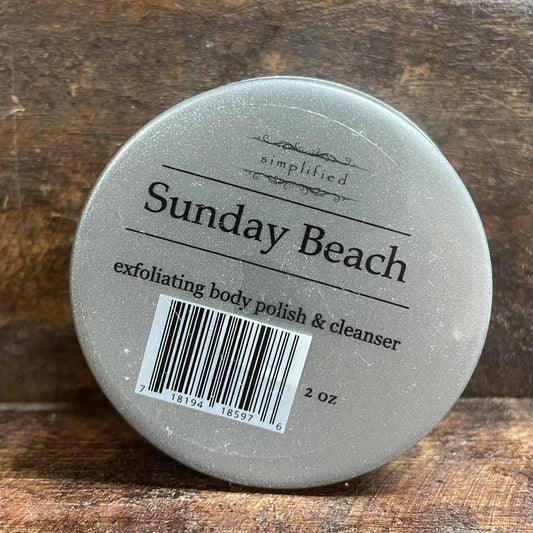"Sunday Beach" Scrub 2oz -Simplified